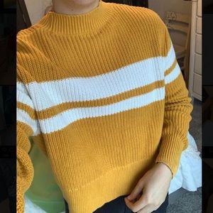 Mustard yellow sweater